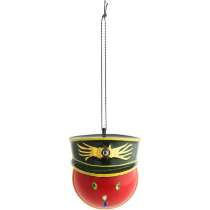 Weihnachtsschmuck GENERALE CORALLO, rot, Alessi