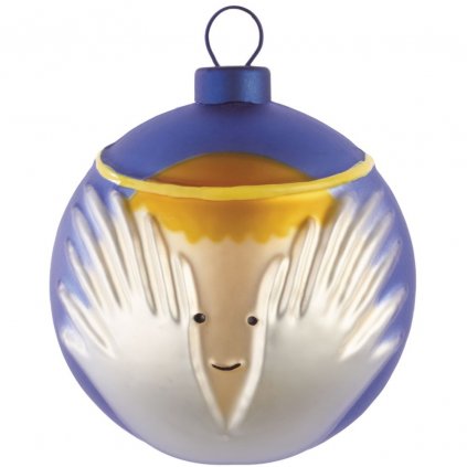 Weihnachtskugel ANGIOLETTO, violett, Alessi