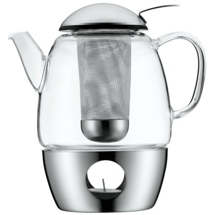 Teekanne mit Siebeinsatz SMARTEA 1 l, mit Stövchen, WMF