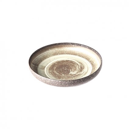 Dessertteller NIN-RIN 22 cm, hoher Rand, MIJ