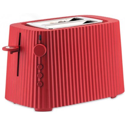 
                    
                          Toaster PLISSE, 2 Scheiben, rot, Alessi                    
                