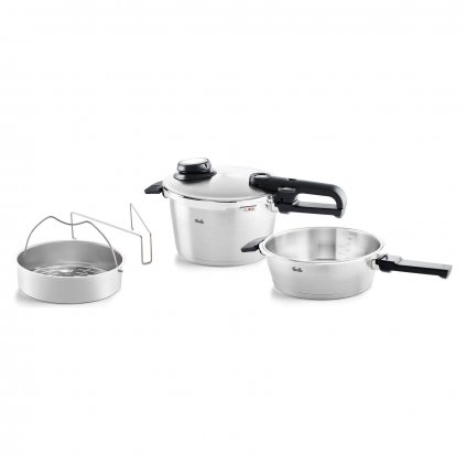 Schnellkochtopf VITAVIT PREMIUM, 2-teilig, 4,5 l und 2,5 l, Fissler