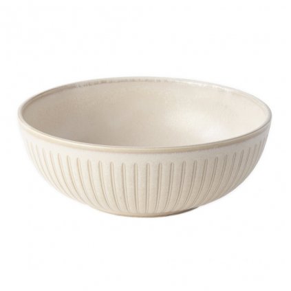 Servierschale RIDGED ALABASTER 19,5 cm, 1 l, MIJ