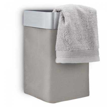 NEXIO Wandtuchkorb matt Taupe Blomus