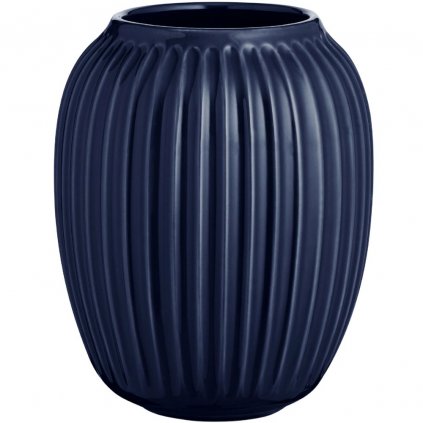 Vase HAMMERSHOI 21 cm, Indigo, Kähler