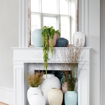 Vase HAMMERSHOI 21 cm, weiß, Kähler