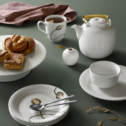 Teekanne HAMMERSHOI 1,2 l, weiß, Kähler