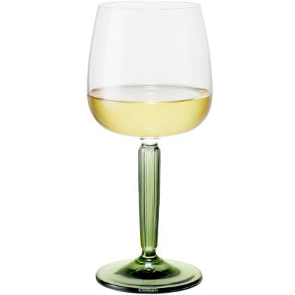 Weißweinglas HAMMERSHOI 350 ml, set à 2 st, grün, Kähler