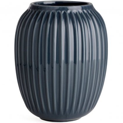 
                    
                          Vase HAMMERSHOI 21 cm, Anthrazitgrau, Kähler                    
                
