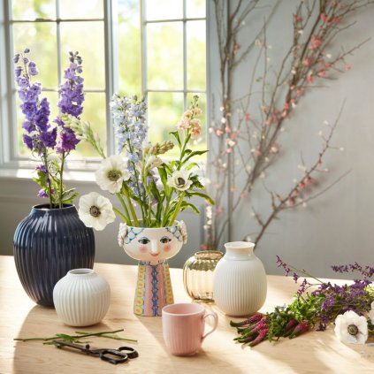 Vase HAMMERSHOI 25,5 cm, Anthrazitgrau, Kähler