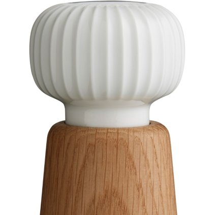 Salz- oder Pfeffermühle HAMMERSHOI 14,5 cm, weiß, Kähler