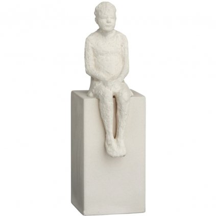 Figur THE DREAMER 21,5 cm weiß, Steinzeug, Kähler