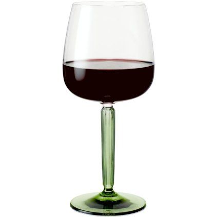 Rotweinglas HAMMERSHOI 490 ml, set à 2 st, grün, Kähler