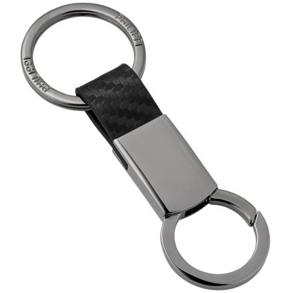 Schlüsselanhänger CARREAU 10 cm, schwarz, Philippi