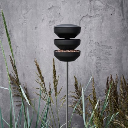 Vogelfutterstation RECYCLED 107 cm, stehend, grün, Rosendahl