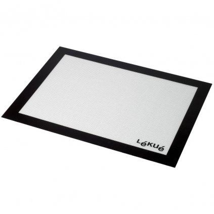 Backmatte 60 x 40 cm, schwarz, Silikon, Lékué