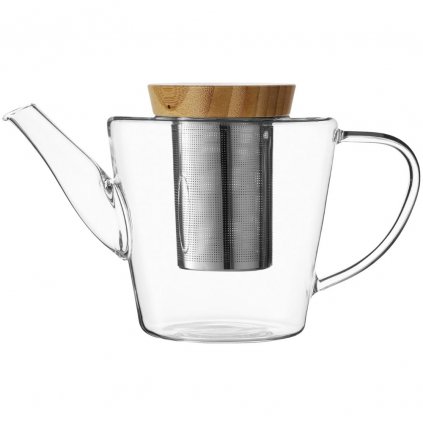 Teekanne INFUSION 1,2 l, braun, Glas, Viva Scandinavia