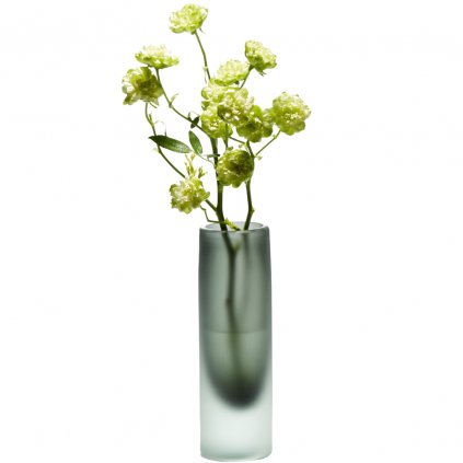 Vase NOBIS 20 cm, grün, Glas, Philippi