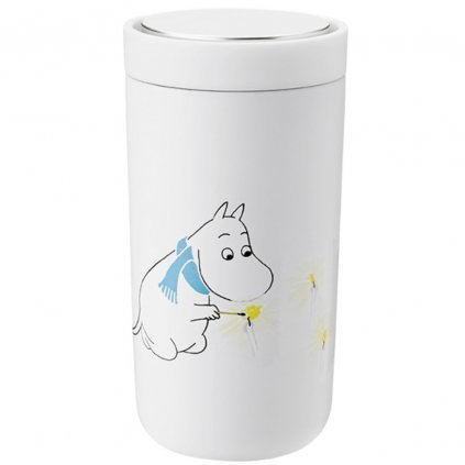 Thermobecher TO GO CLICK MOOMIN 200 ml, Frost, Stelton