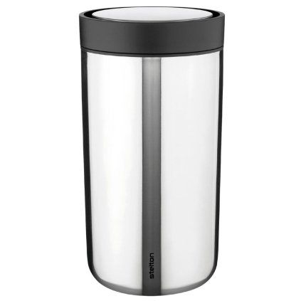 Isolierbecher TO GO CLICK 200 ml, silber, Stelton