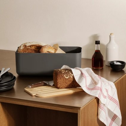 Brotkasten 9 l, grau, Eva Solo
