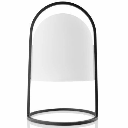 Solárny lampáš, 43 cm, čierna,Eva Solo