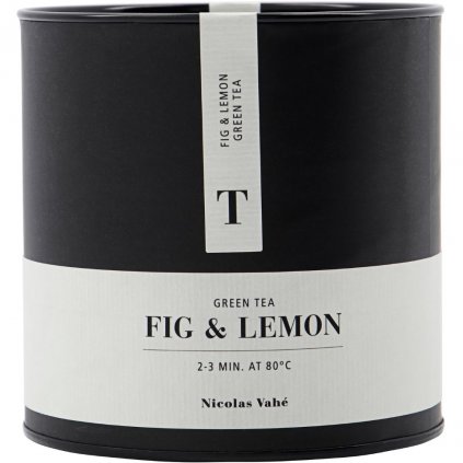 Grüner Tee FIG & LEMON 100 g loser Blatttee, Nicolas Vahé