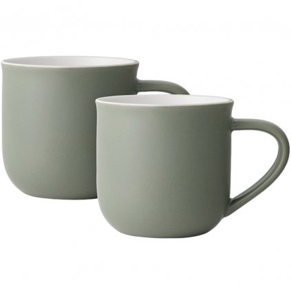 Teetasse, MINIMA EVA, 2er-Set, 350 ml, grün, Viva Scandinavia