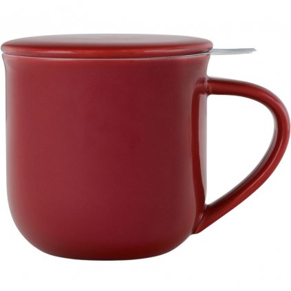 Teetasse mit Sieb MINIMA EVA, 380 ml, rot, Viva Scandinavia