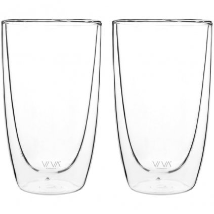 Teeglas LAUREN, 2er-Set, 490 ml, doppelwandig, Viva Scandinavia