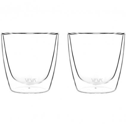 Teeglas LAUREN, 2er-Set, 220 ml, doppelwandig, Viva Scandinavia