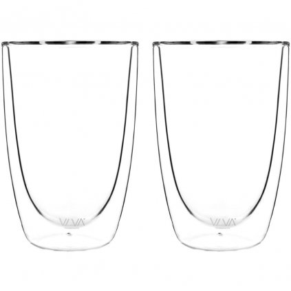 Teeglas LAUREN, 2er-Set, 390 ml, doppelwandig, Viva Scandinavia