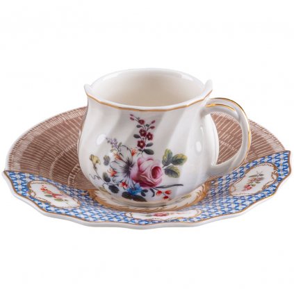 Kaffeetasse mit Untertasse HYBRID DJENNE, Seletti