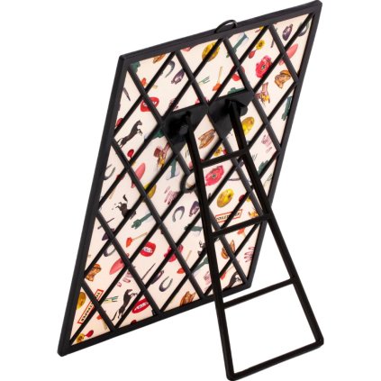Tischspiegel TOILETPAPER TWO OF SPADES 17,5 x 23 cm, Seletti