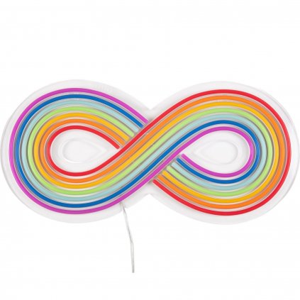 LED Wanddekoration RAINBOW 51 cm, Seletti