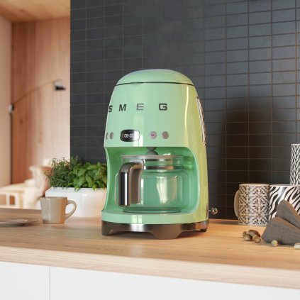 Filterkaffeemaschine 50'S STYLE DCF02PGEU, pastellgrün, Smeg