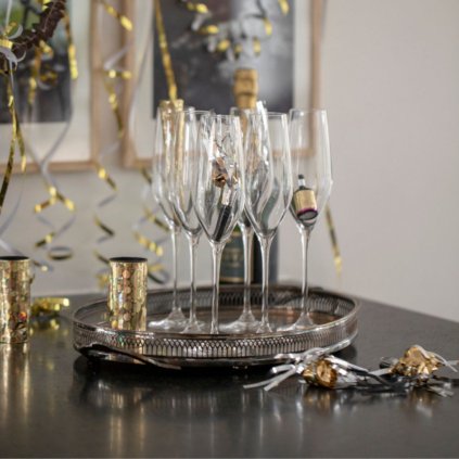 Champagnerglas CABERNET, 6er-Set, 290 ml, Holmegaard