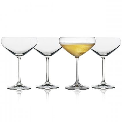 Champagnerglas JUVEL, 4er-Set, 340 ml, Lyngby Glas