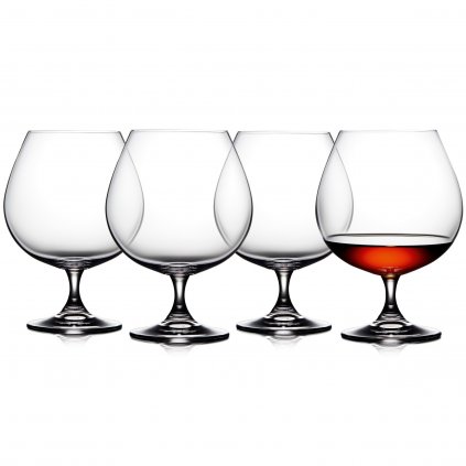 Cognac Glas JUVEL, 4er-Set, 690 ml, Lyngby Glas