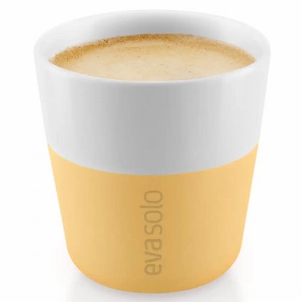 Espressotasse, 2er-Set, 80 ml, gelb, Eva Solo