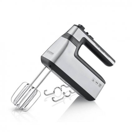 Handmixer AKU HM 3843, kabellos, Silber, Severin