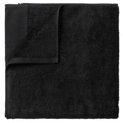 Badetuch RIVA 100 x 200 cm, schwarz, Blomus