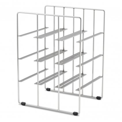 Weinflaschenregal PILARE, für 9 Flaschen, Chrom, Blomus