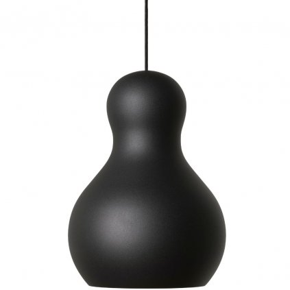 Hängelampe CALABASH 30,5 cm, mattschwarz, Fritz Hansen