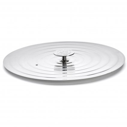 Pfannendeckel Universal 26-28 cm, rostfreier Stahl, de Buyer