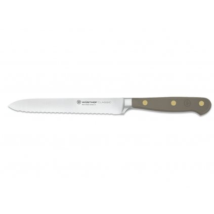 Wurstmesser CLASSIC COLOUR 14 cm, Velvet Oyster, Wüsthof