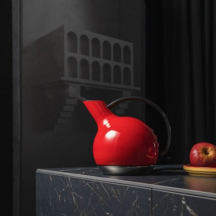 Wasserkocher GIULIETA 1,2 l, rot, Edelstahl, Bugatti