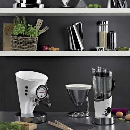 Standmixer VELA EVOLUTION 1,5 l, weiß, rostfreier Stahl, Bugatti