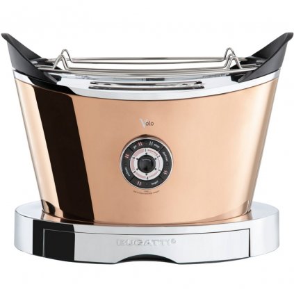 Toaster VOLO 32 cm, Roségold, Edelstahl, Bugatti