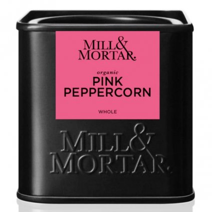 Bio Rosa Pfeffer 25 g, ganz, Mill & Mortar